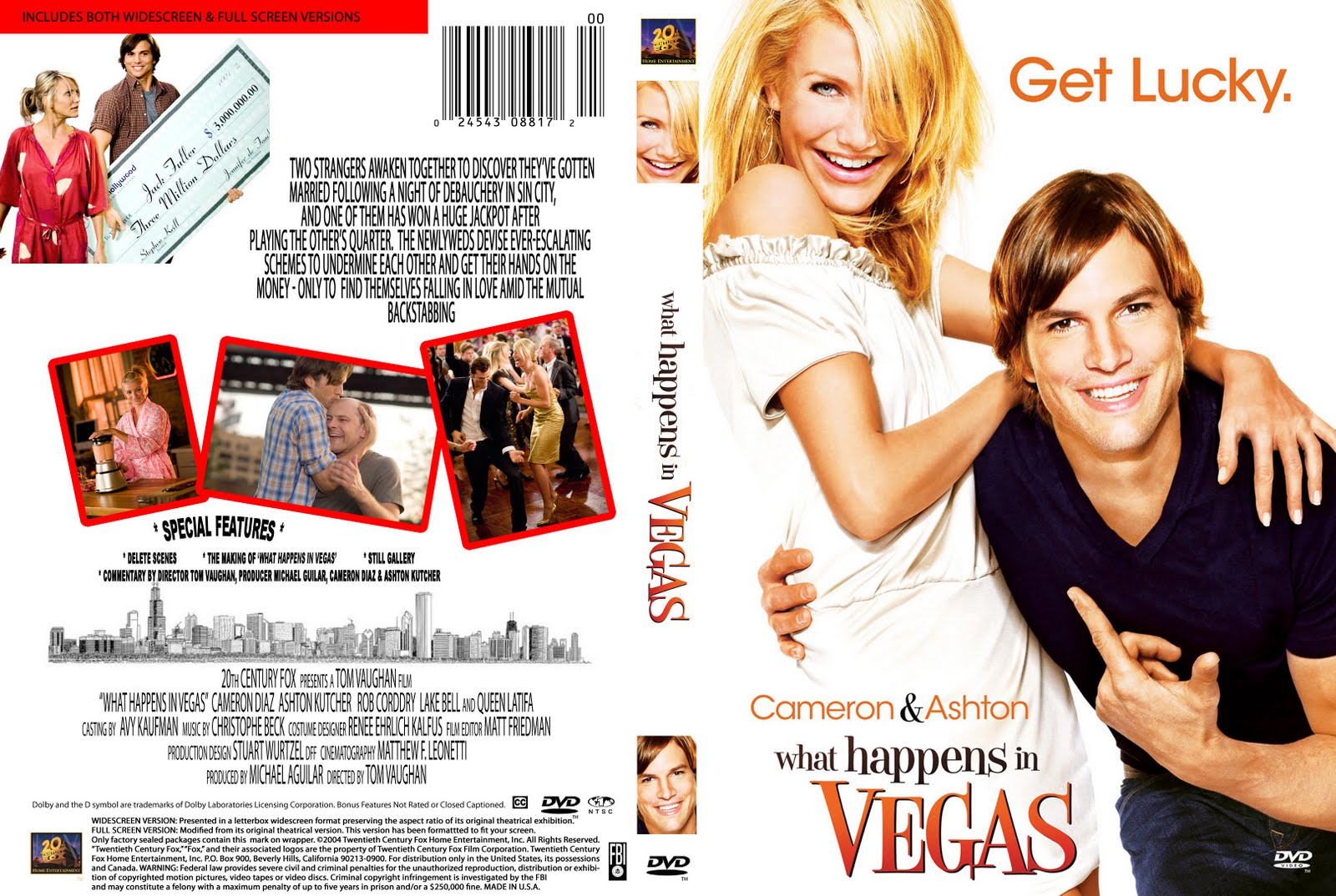 DVD Lables What Happens in Vegas